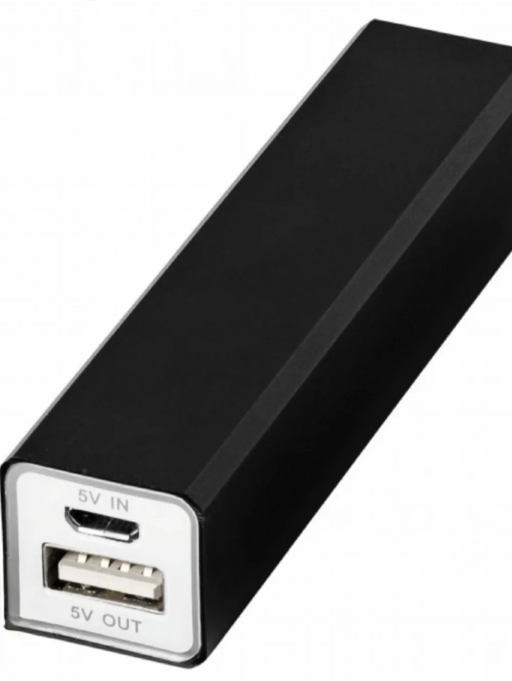 (Lot Of 2) Universal Power Bank Model CPP-3792 With USB Power Cords Color Black.
